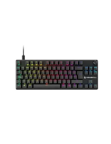 Teclado gaming newskill serike tkl v2 rgb negro