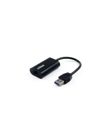 Cable adapatador nilox usb a ethernet macho hembra