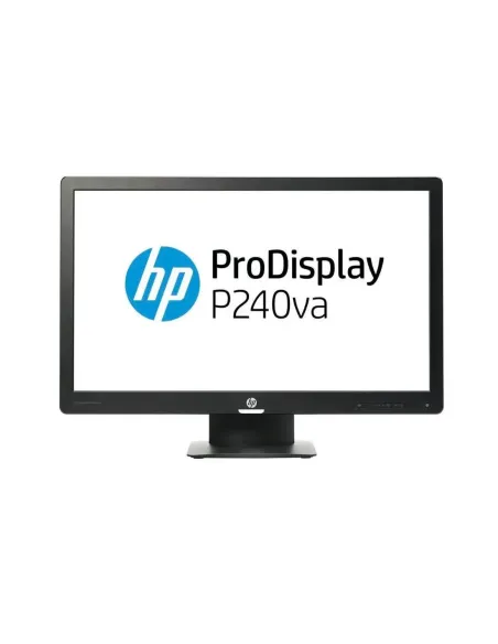 Monitor reacondicionado led hp p240va 24 pulgadas 1920 x 1080 - hdmi - vga - dp - negro