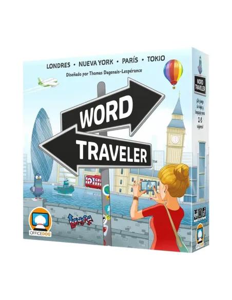 Juego de mesa word traveler