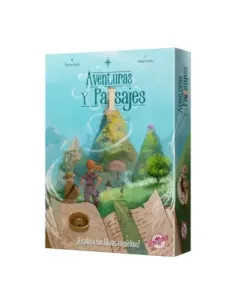 Juego de mesa aventuras y paisajes edad recomendada 10 años