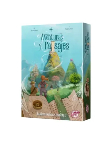 Juego de mesa aventuras y paisajes edad recomendada 10 años