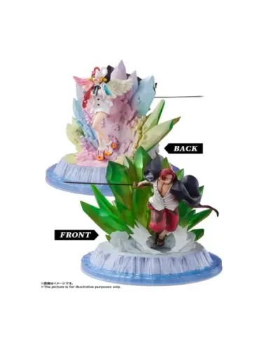 Figura tamashii nations figuarts zero one piece extra battle red shanks & uta