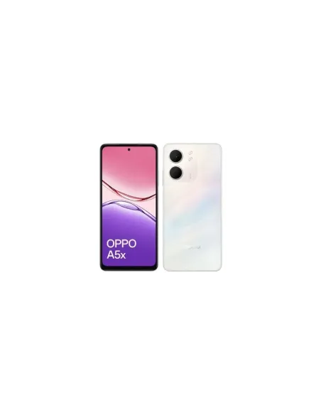 Smartphone Oppo A5x 4GB/ 128GB/ 6.67"/ Blanco