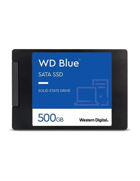 Disco duro interno solido hdd ssd wd western digital blue wds500g3b0a 500gb 2.5pulgadas sata 3