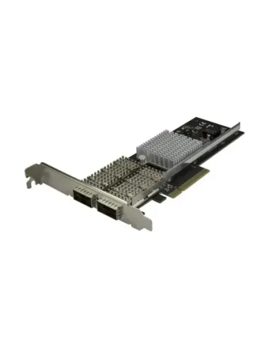 Tarjeta de red startech pex40gqsfdpi 2x qsfp+