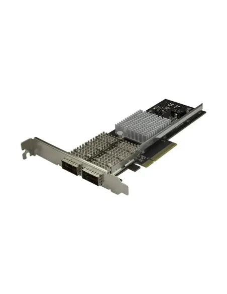 Tarjeta de red startech pex40gqsfdpi 2x qsfp+