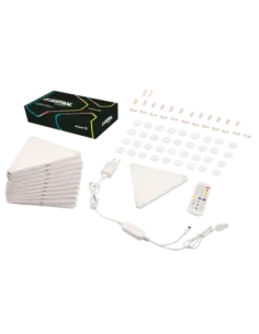 Phoenix astral kit de iluminación modular rgb con paneles triangulares