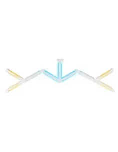 Phoenix aura kit de luces inteligentes rgb para pared control por app diseño modular