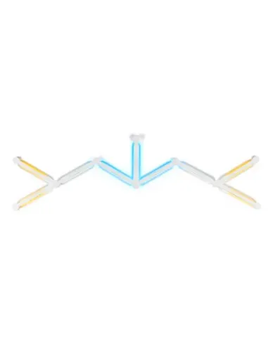 Phoenix aura kit de luces inteligentes rgb para pared control por app diseño modular