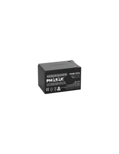 Batería Phasak PHB 1212 compatible con SAI/UPS PHASAK según especificaciones