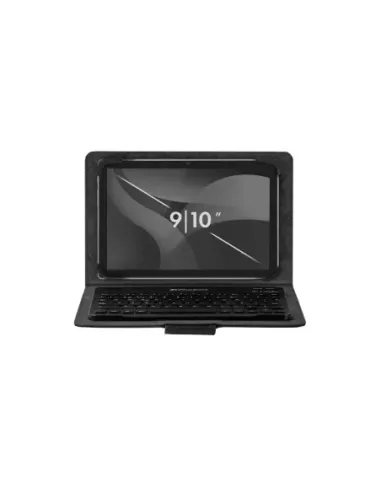 Funda universal phoenix para tablet hasta 10 pulgadas universal teclado bluetooth negra