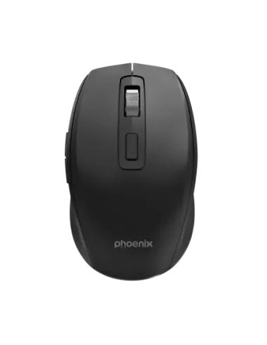 Ratón inalámbrico phoenix m120 hasta 1600 dpi clics silenciosos botónes de avance rapido