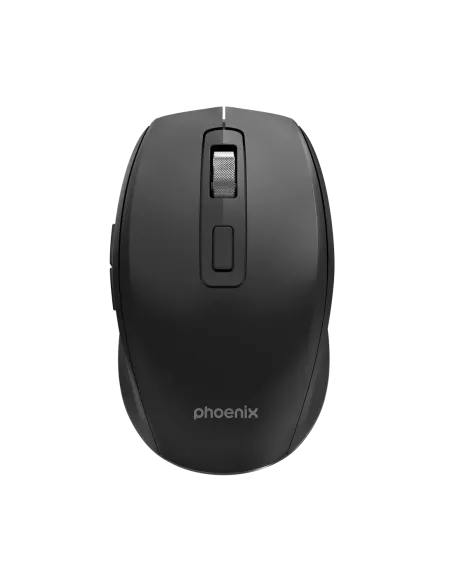 Ratón inalámbrico phoenix m120 hasta 1600 dpi clics silenciosos botónes de avance rapido