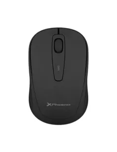 Phoenix m250 ratón inalámbrico 2.4 ghz receptor usb hasta 1600 dpi compatible con pc mac portátil color negro