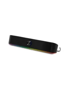 Phoenix ohmios barra sonido rgb 6w rms bt - bluetooth - usb - aux - botones tactiles