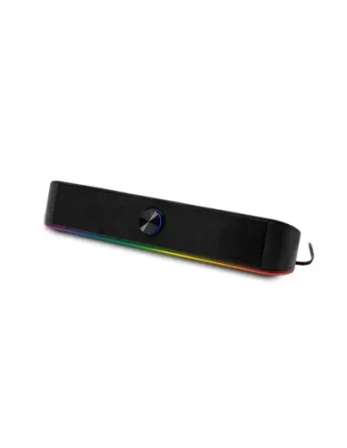 Phoenix ohmios barra sonido rgb 6w rms bt - bluetooth - usb - aux - botones tactiles