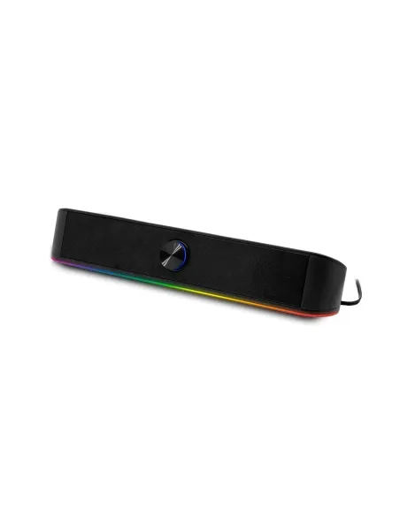 Phoenix ohmios barra sonido rgb 6w rms bt - bluetooth - usb - aux - botones tactiles