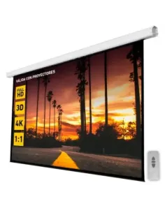 Pantalla eléctrica proyección 100 pulgadas