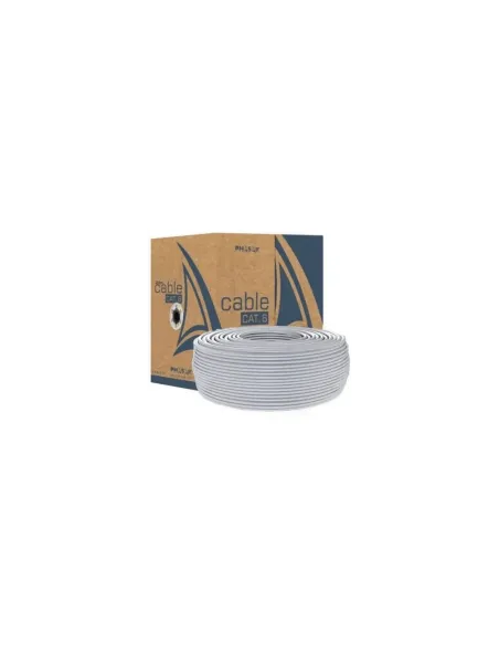 Bobina de Cable RJ45 UTP Phasak PHR 6100 Cat.6/ 100m