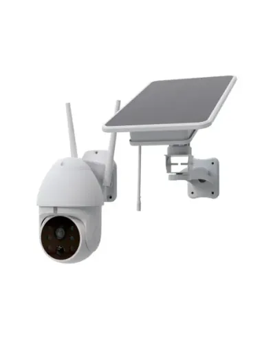 Cámara ip motorizada vigilancia solar batería  phoenix sentry ev full hd wifi detección movimiento audio dual app tuya smart