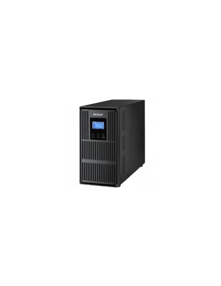 SAI Online Phasak Conqueror Pro 3000 VA Online LCD/ 3000VA-2700W/ 3 Salidas/ Formato Torre