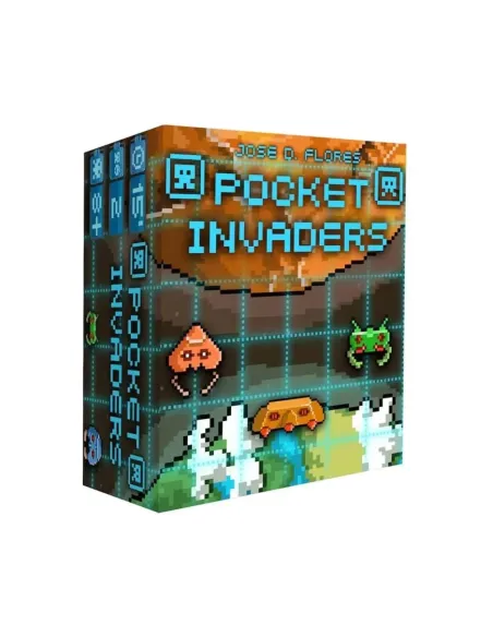 Juego de mesa pocket invaders tercera edicion pegi 8