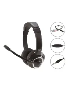 Auricular conceptronic polona02ba - jack 3.5mm - microfono - control volumen