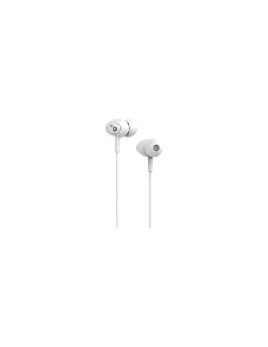 Auriculares Intrauditivos Sunstech Pops/ con Micrófono/ Jack 3.5/ Blancos