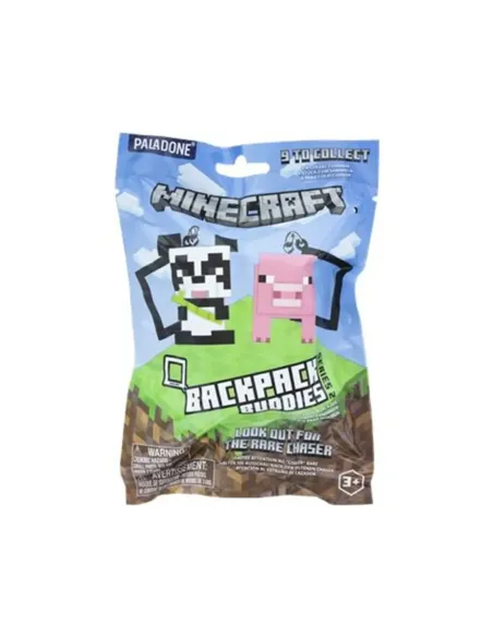 Figura con colgante backpack budies paladone minecraft t2