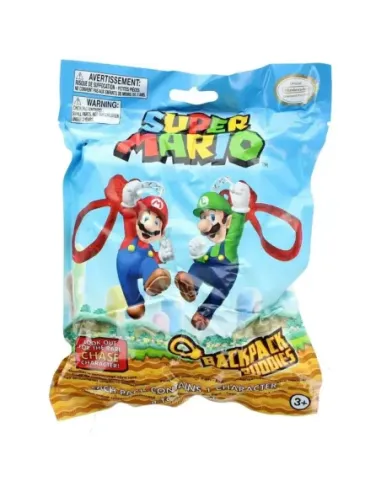 Figuras con colgante backpack budies paladone super mario