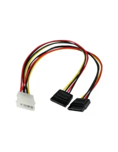 Cable lp4 a 2x sata startech macho - hembra