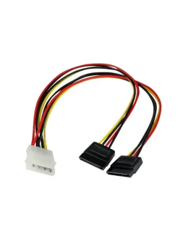 Cable lp4 a 2x sata startech macho - hembra