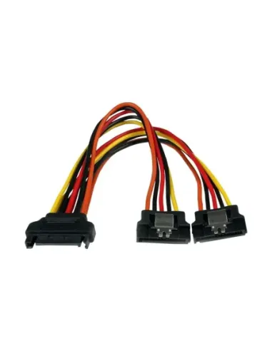 Cable divisor sata startech 0.15m -  macho - hembra