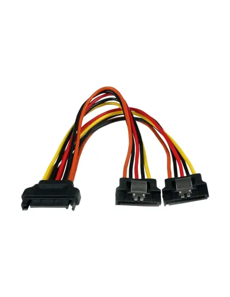 Cable divisor sata startech 0.15m -  macho - hembra