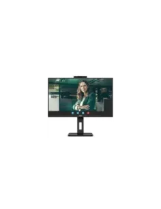 Monitor Profesional AOC Q27P3QW 27"/ QHD/ Webcam/ Multimedia/ Regulable en altura/ Negro