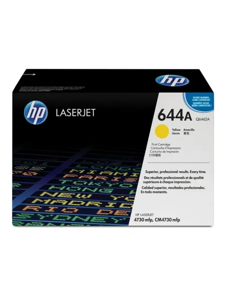 Toner hp laserjet color 644a amarillo