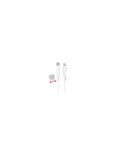 Cable qcharx sofia usb tipo c a lightning - 2m - pvc blanco