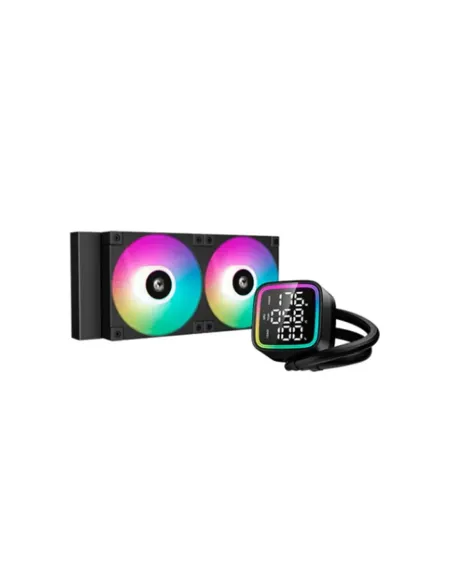 Kit de refrigeracion liquida deepcool ld240 argb 240mm negro