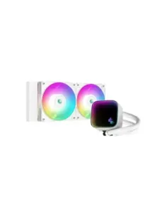 Kit refrigeracion liquida deepcool ls520 se argb 240mm argb blanco