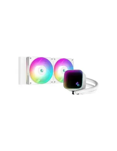 Kit refrigeracion liquida deepcool ls520 se argb 240mm argb blanco