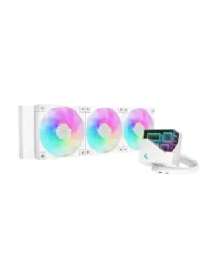 Kit refrigeracion liquida deepcool lt360 argb 360mm blanco