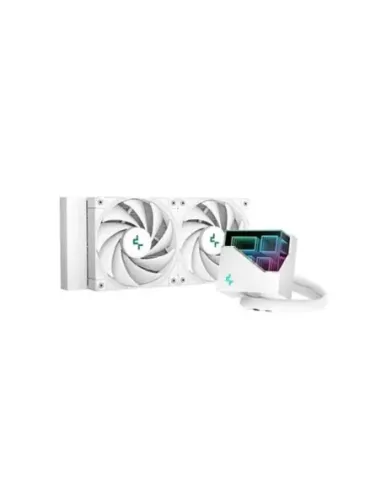 Kit refrigeracion liquida deepcool lt520 argb 240mm argb blanco