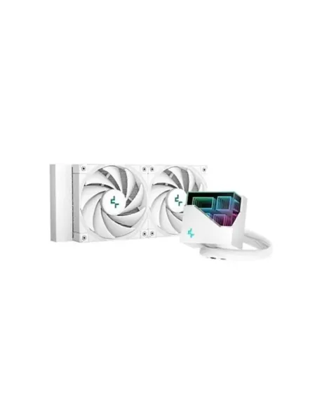 Kit refrigeracion liquida deepcool lt520 argb 240mm argb blanco