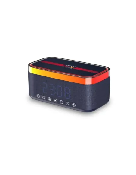 Red Bull Altavoz Radio Despertador Cargador 12W