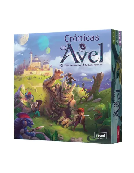 Juego de mesa cronicas de avel pegi 8
