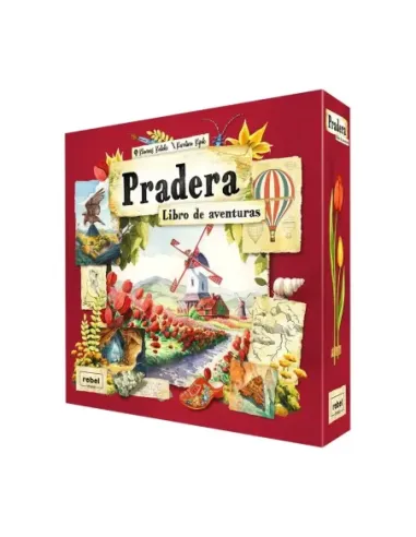 Juego de mesa pradera: libro de aventuras