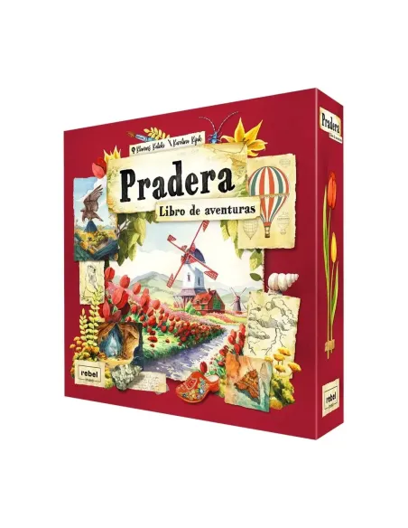 Juego de mesa pradera: libro de aventuras