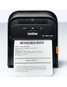 Impresora de tickets portatil brother rj3035b 16mb flash ram -  32mb ram -  micro usb 2.0 -  bluetooth