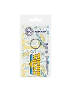 Llavero pyramid dc comics wonder woman logo